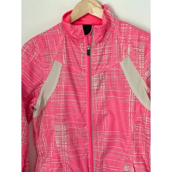 Brooks Pink Windbreaker Track Jacket Shelter Technology Women's Small-Medium K28 - Picture 3 of 15
